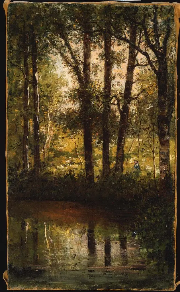 Reflections in the Water, by William Morris Hunt