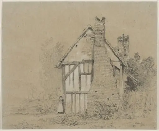 A Cottage, by William Mulready