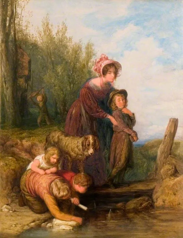 A Sailing Match, by William Mulready, oil, 1831