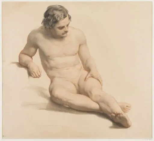 Academy Study, by William Mulready