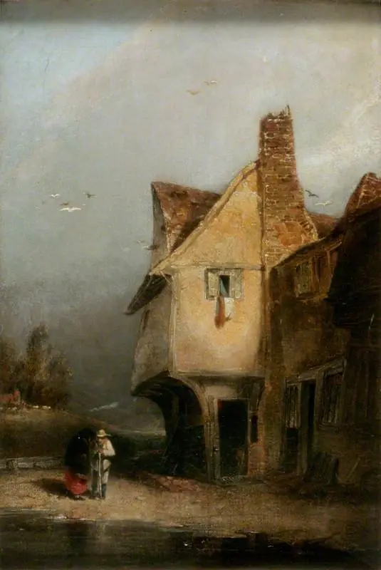 An Old Cottage, St Albans, by William Mulready