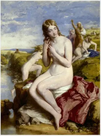 Bathers Surprised, by William Mulready