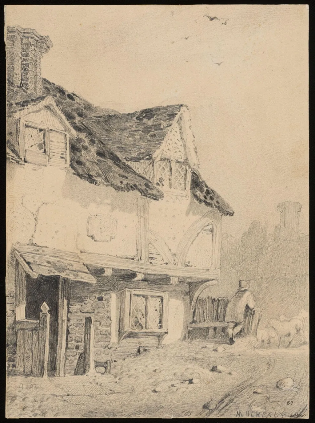 Cottages, by William Mulready, 1850