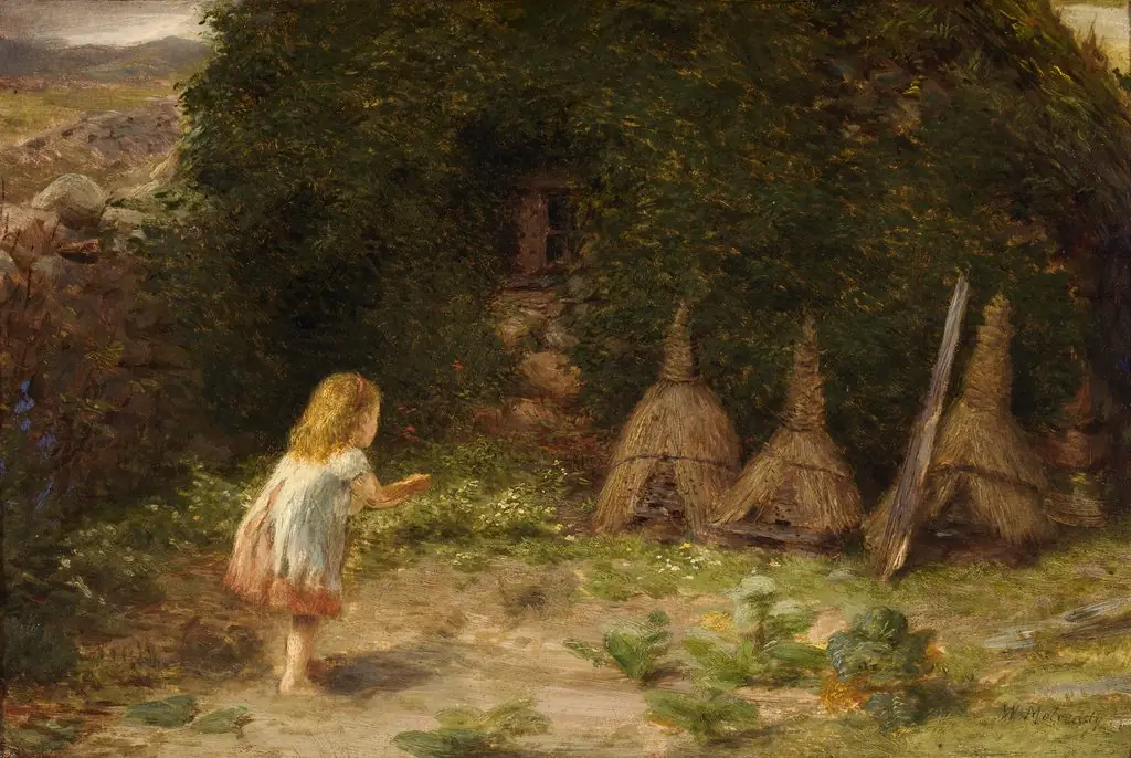 Cupping the Bees, by William Mulready