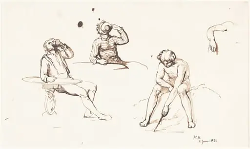 Figure Studies, by William Mulready