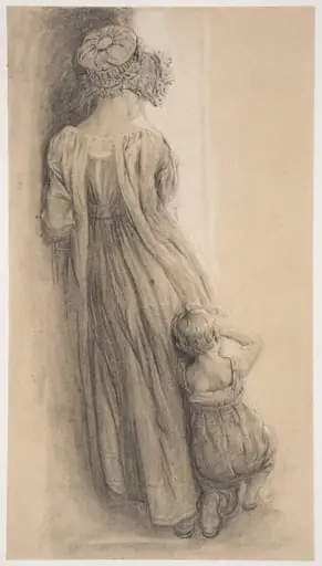 Girl and Child, by William Mulready