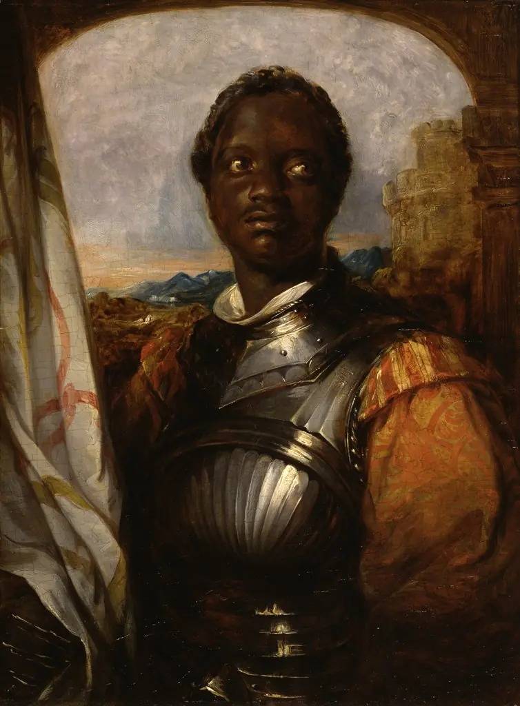 Ira Aldridge, Possibly in the Role of Othello, by William Mulready