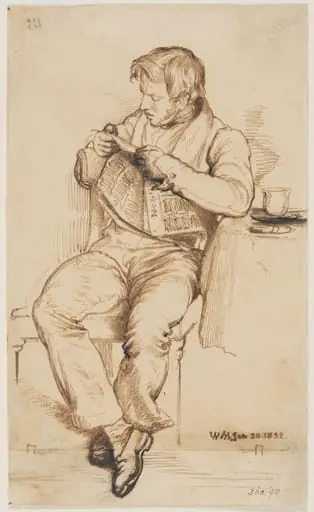 John Sheepshanks, Art Amateur, Donor of the 'Sheepshanks Gift', by William Mulready