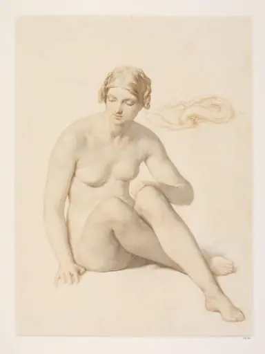 Life Study, by William Mulready