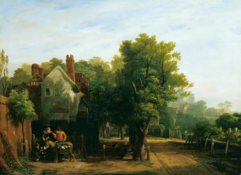 Near the Mall, Kensington Gravel Pits, by William Mulready