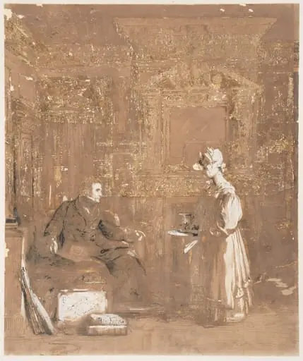 Portrait of Mr. Sheepshanks, by William Mulready
