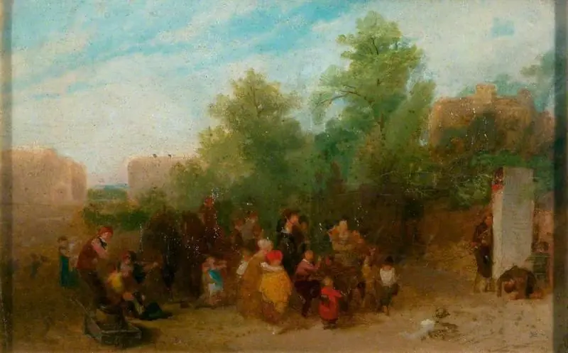 Sketch for 'Punch', by William Mulready