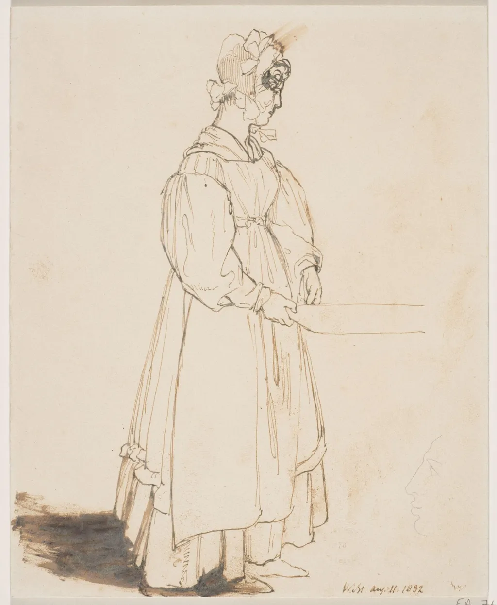 Study of a Housekeeper, by William Mulready, 1850