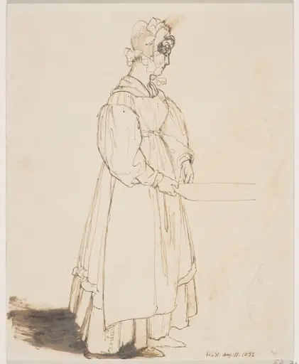 Study of a Housekeeper, by William Mulready