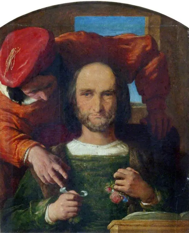The Intercepted Billet, by William Mulready