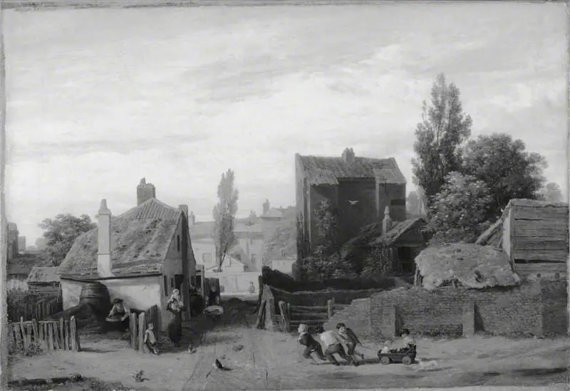 The Mall, Kensington Gravel Pits, by William Mulready