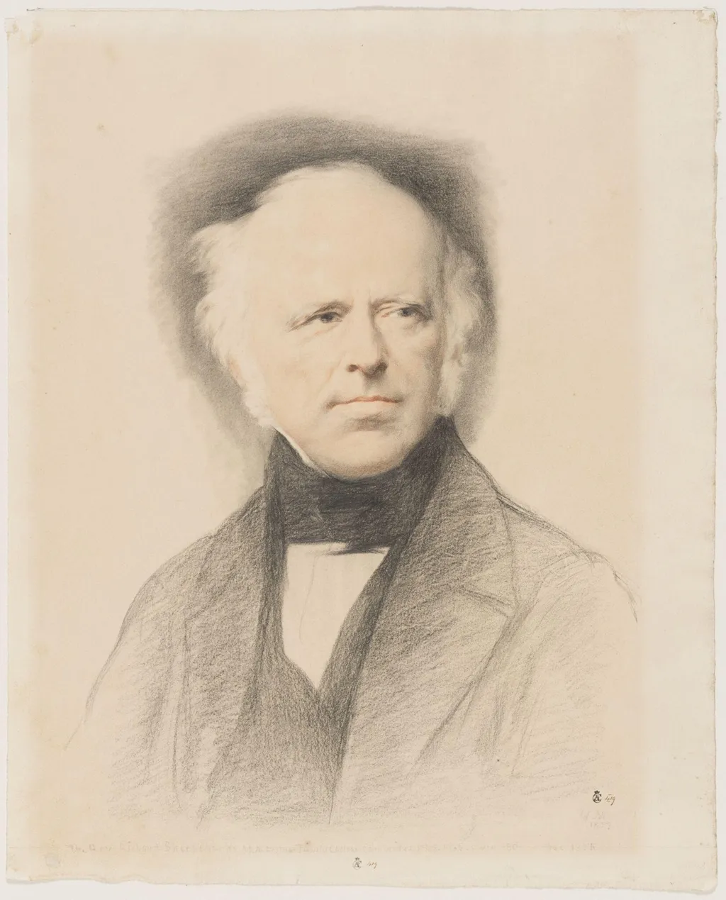 The Rev. Richard Sheepshanks, M.A., by William Mulready, 1857