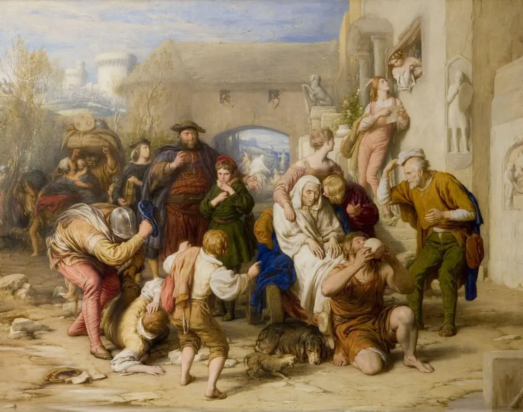 The Seven Ages of Man, by William Mulready
