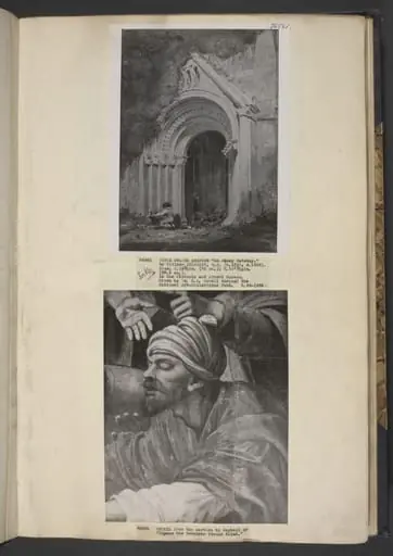 The West Doorway of Kirkstall Abbey, by William Mulready