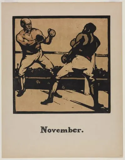 An Almanac of Twelve Sports: Boxing, by William Nicholson