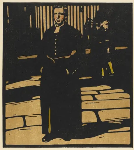 London Types: Bluecoat Boy, by William Nicholson