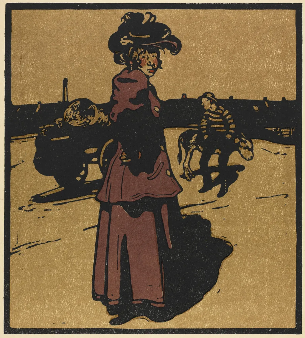 London Types: Costermonger, by William Nicholson, 1898