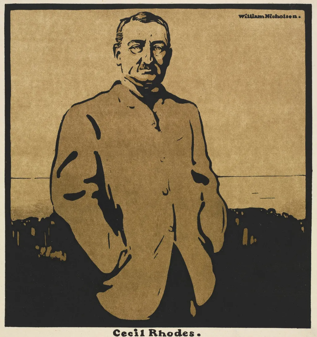 Twelve Portraits: Cecil Rhodes, by William Nicholson, 1899