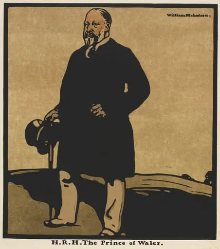 Twelve Portraits: H.R.H. The Prince of Wales, by William Nicholson