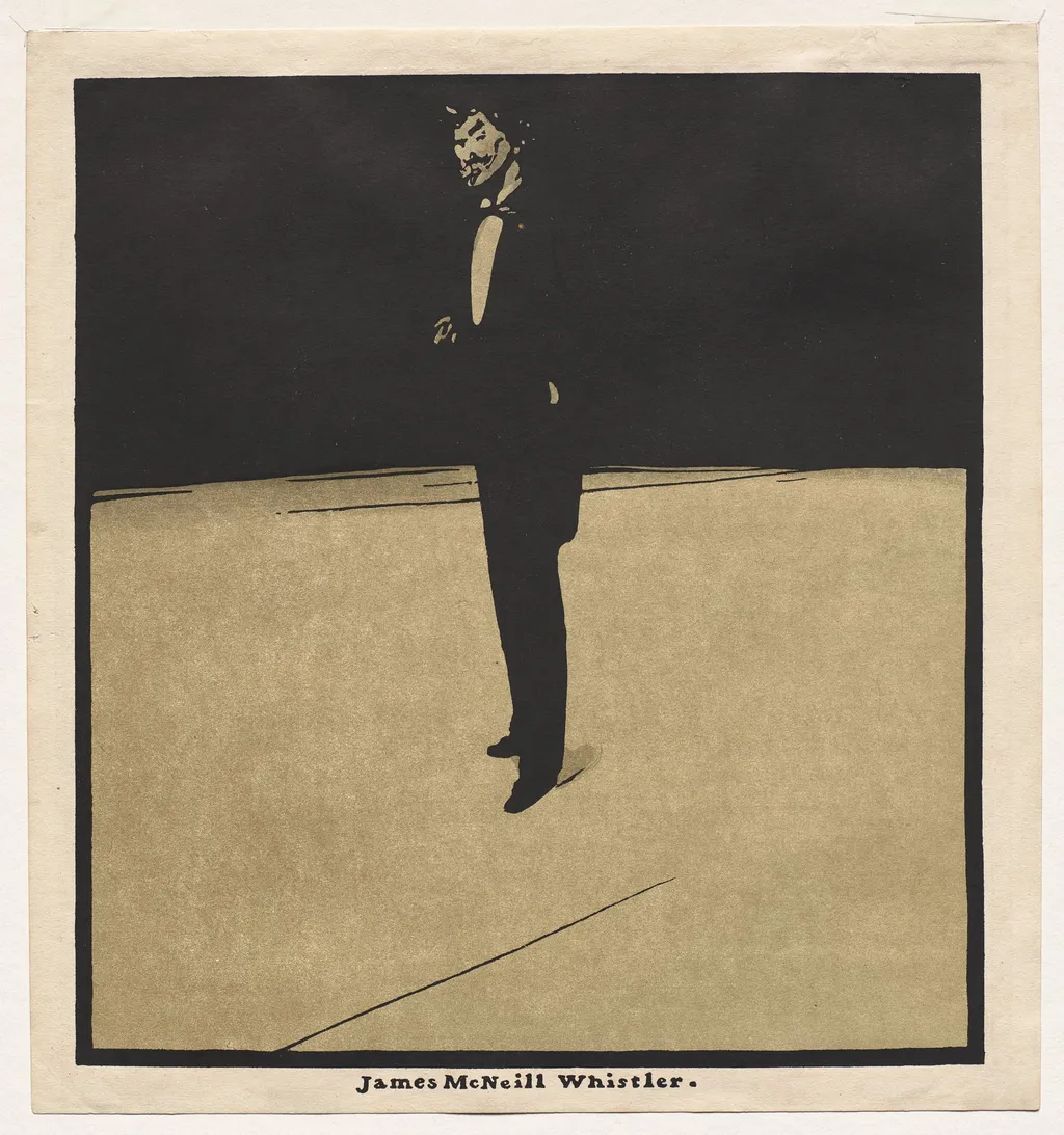 Twelve Portraits: James McNeil Whistler, by William Nicholson, 1899
