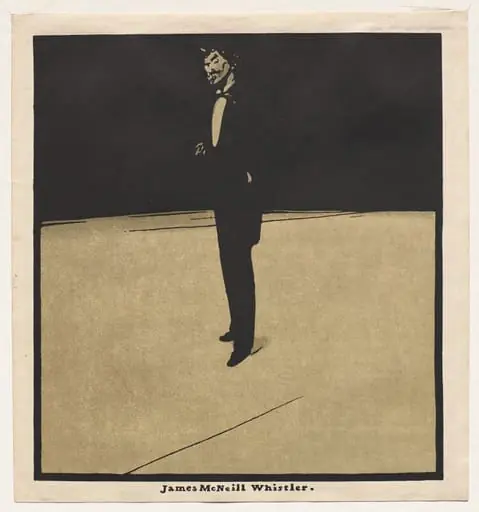 Twelve Portraits: James McNeil Whistler, by William Nicholson