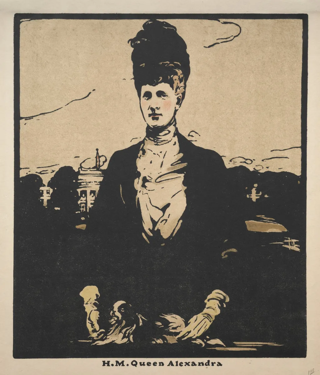 Twelve Portraits (Second Series): H. M. Queen Alexandra, by William Nicholson, 1902