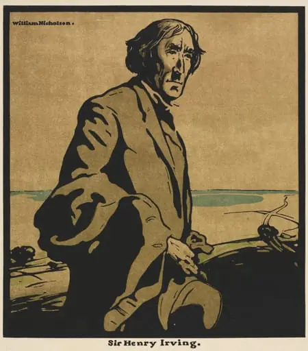Twelve Portraits: Sir Henry Irving, by William Nicholson