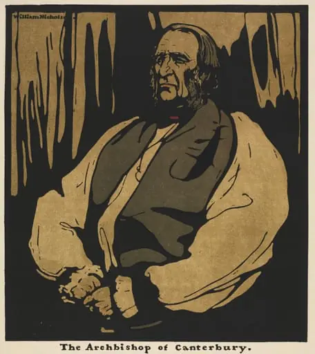 Twelve Portraits: The Archbishop of Canterbury, by William Nicholson