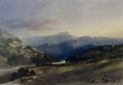 Welsh landscape, by William Noble Hardwick