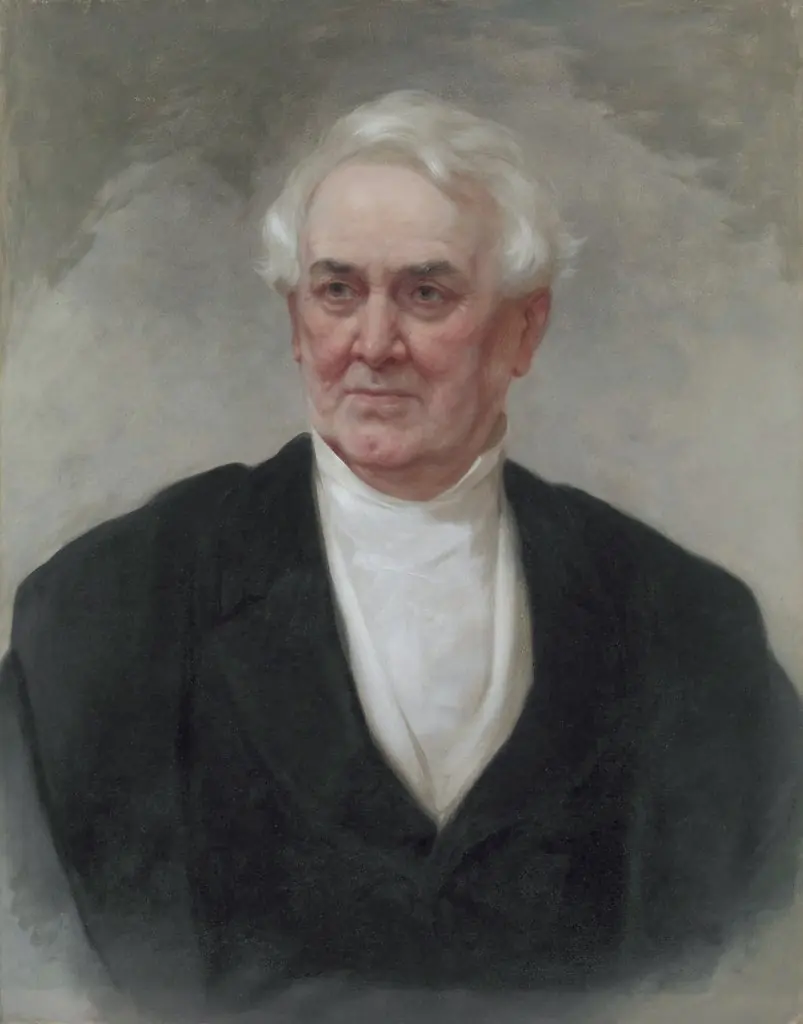 Portrait of William Wilson Corcoran (1798-1888), by William Oliver Stone