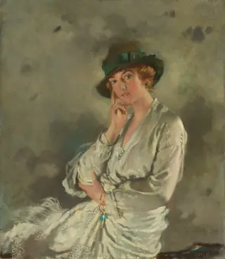 Mrs. Charles S. Carstairs, by William Orpen