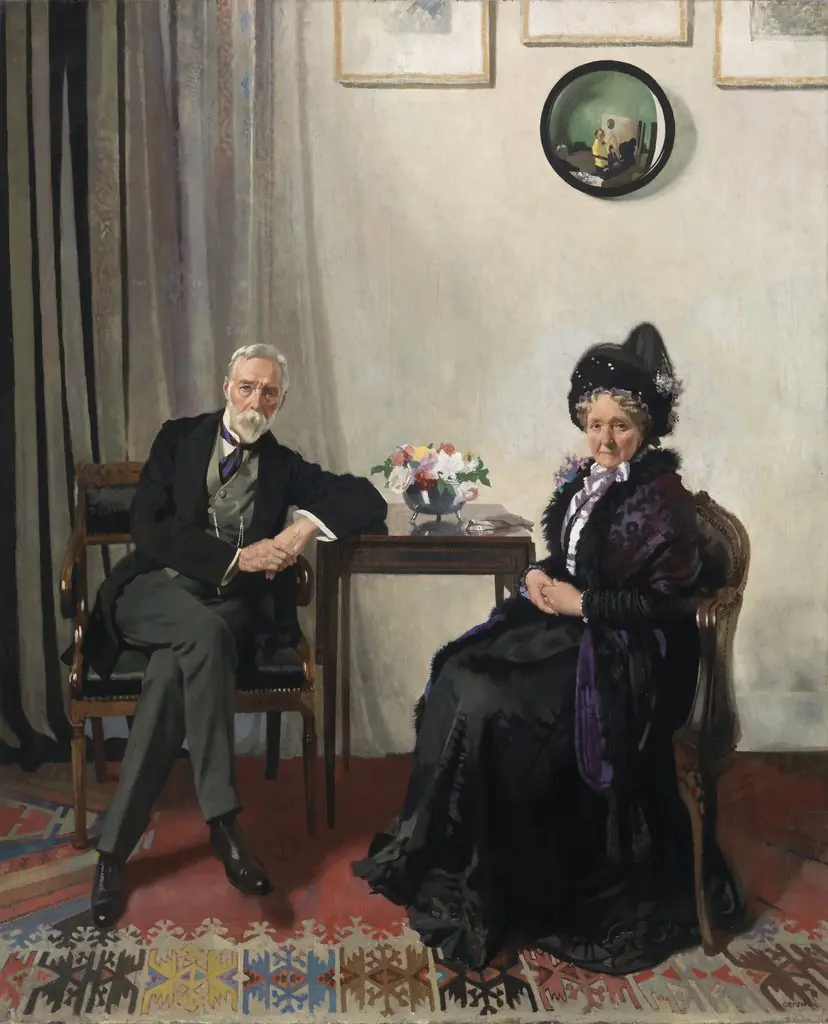 Portrait of the Artist's Parents, by William Orpen