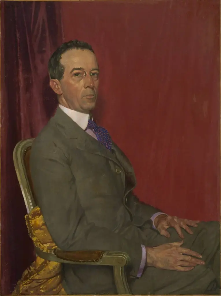 Robert Sterling Clark, by William Orpen