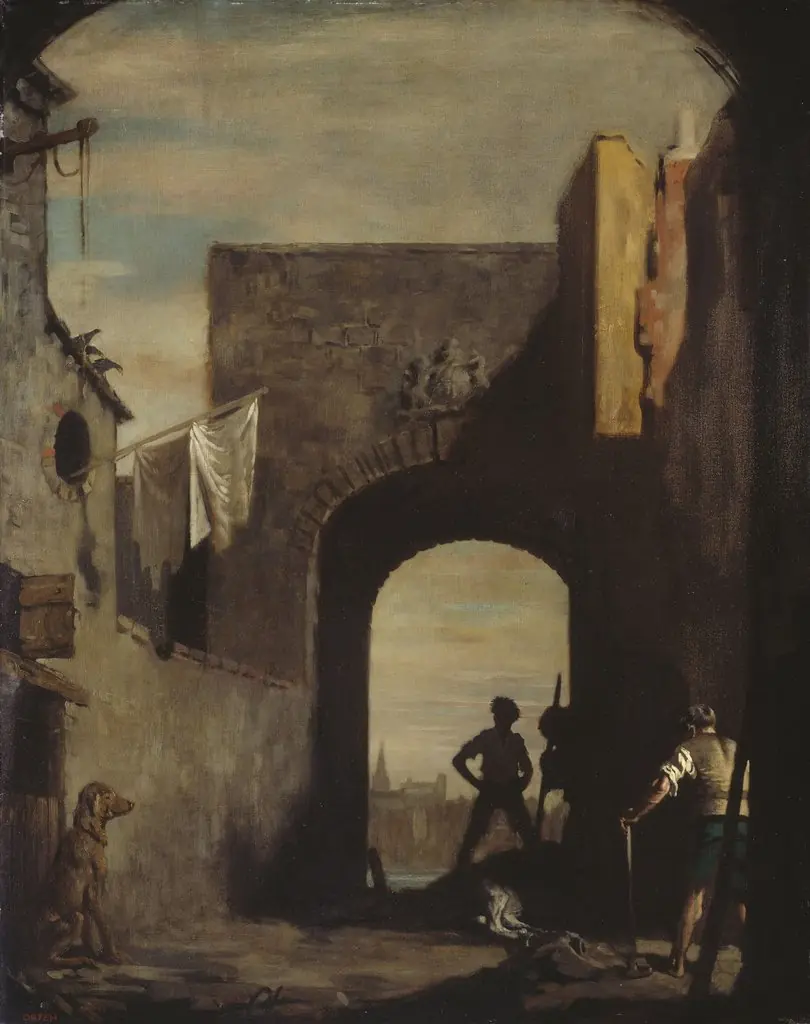 The Knacker's Yard, by William Orpen