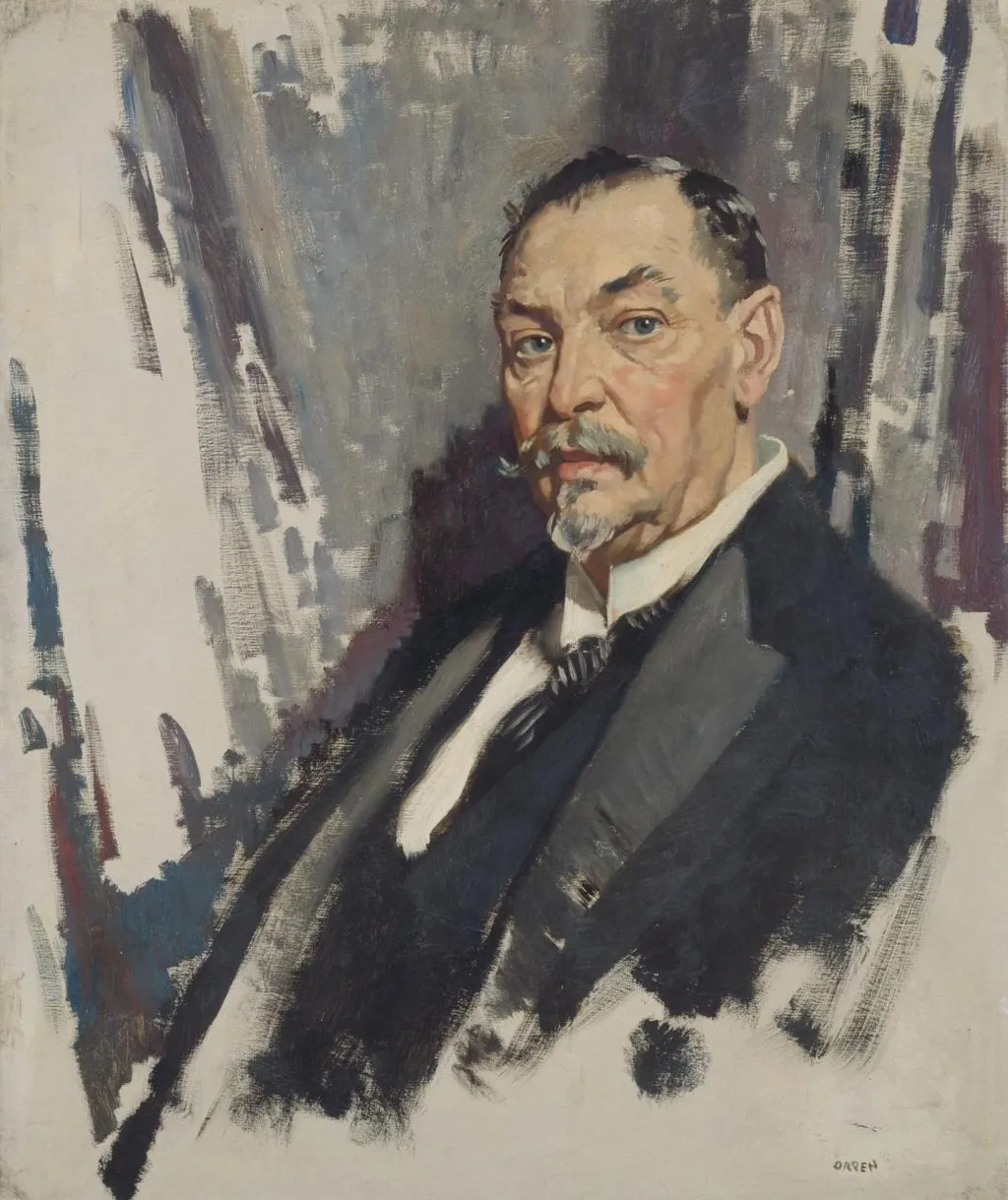 The Right Hon. Louis Botha, by William Orpen, oil, 1917