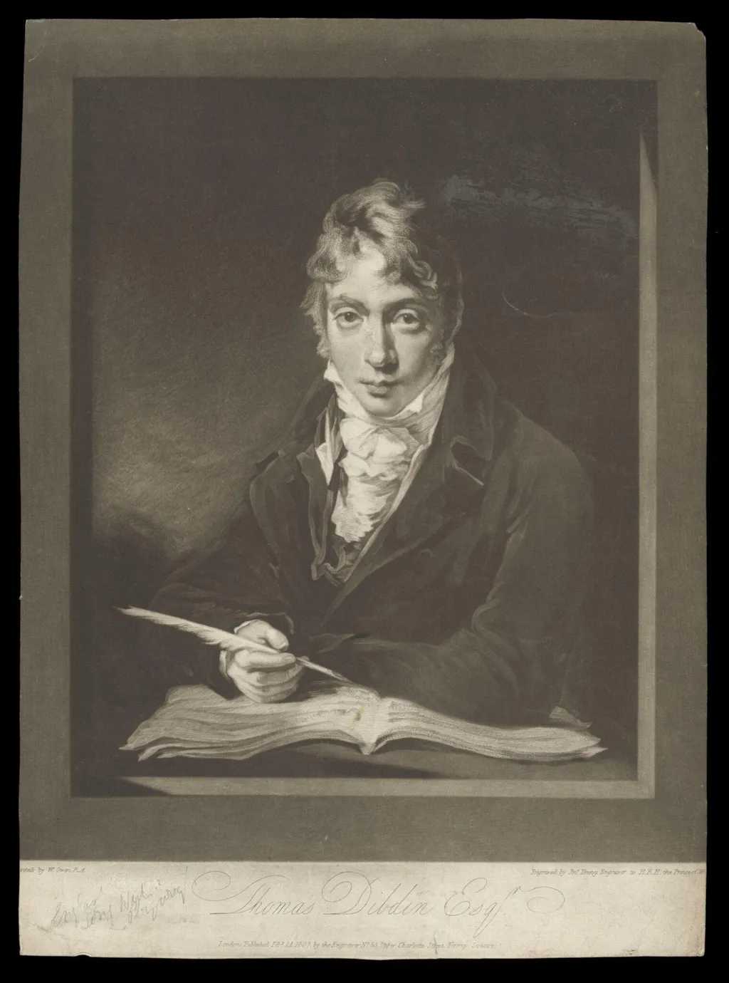 H Beard Print Collection, by William Owen, 14