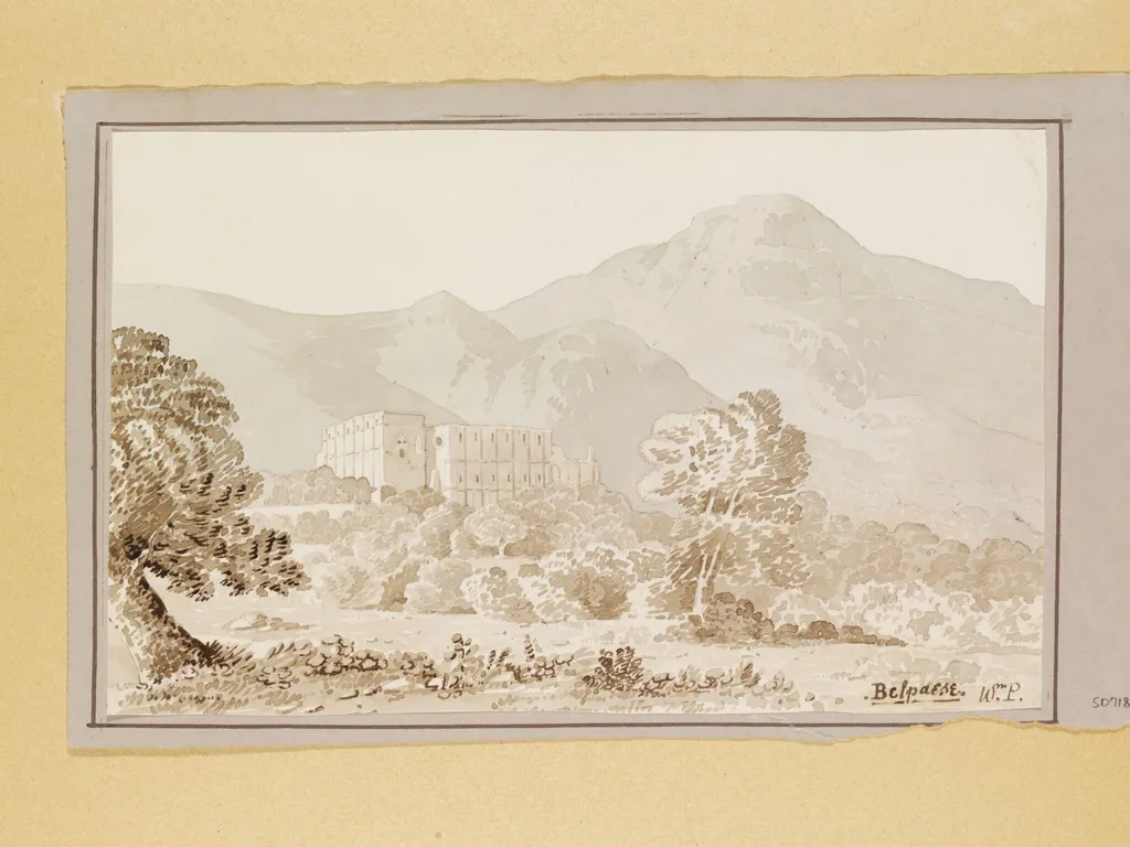 Belpaese, by William P., watercolor, 1830
