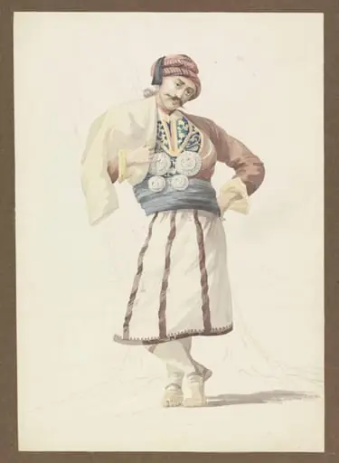 An Albanian, by William Page