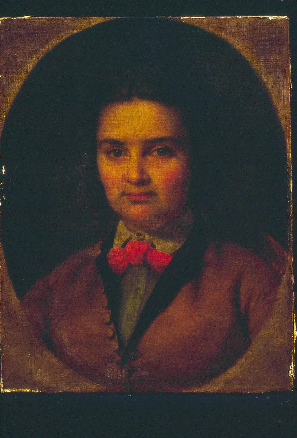 Harriet Hosmer, by William Page, oil, 1855
