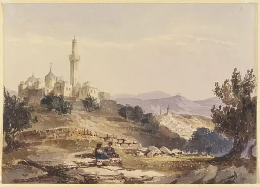 Mosque of the Ascension on the Mount of Olives, by William Page