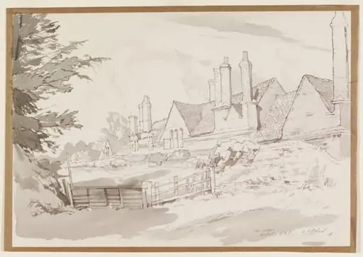 The Abbey, Audley End, by William Palmer Robins