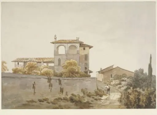Italian villa, by William Pars