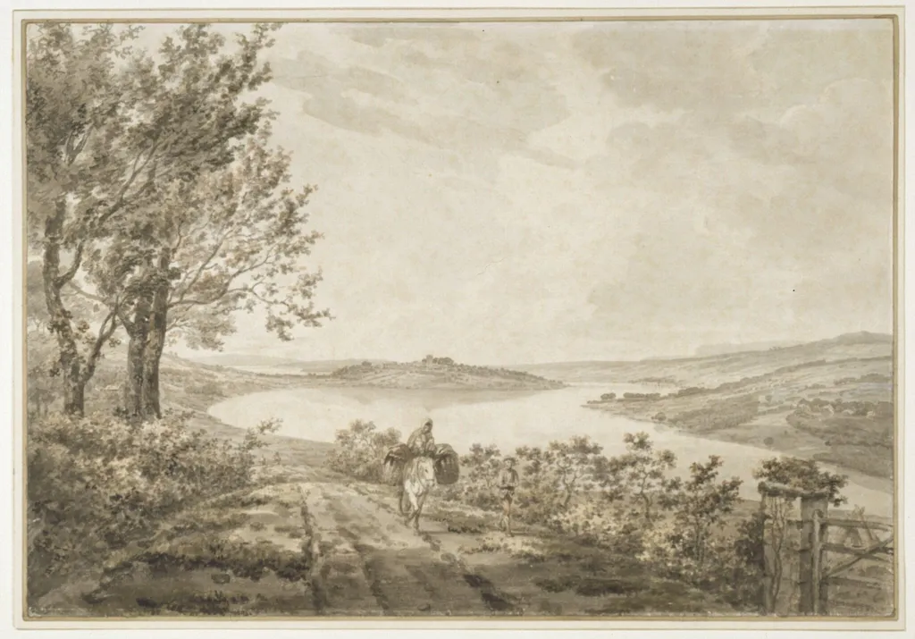 Londonderry, by William Pars, watercolor, 1771