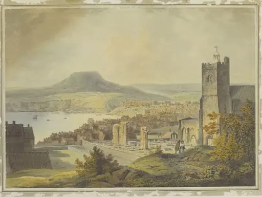 Scarborough from the North, by William Payne