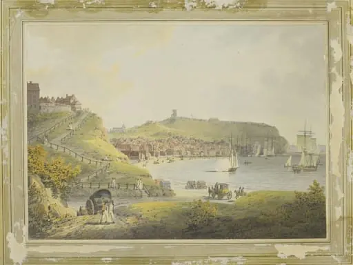 Scarborough from the South, by William Payne